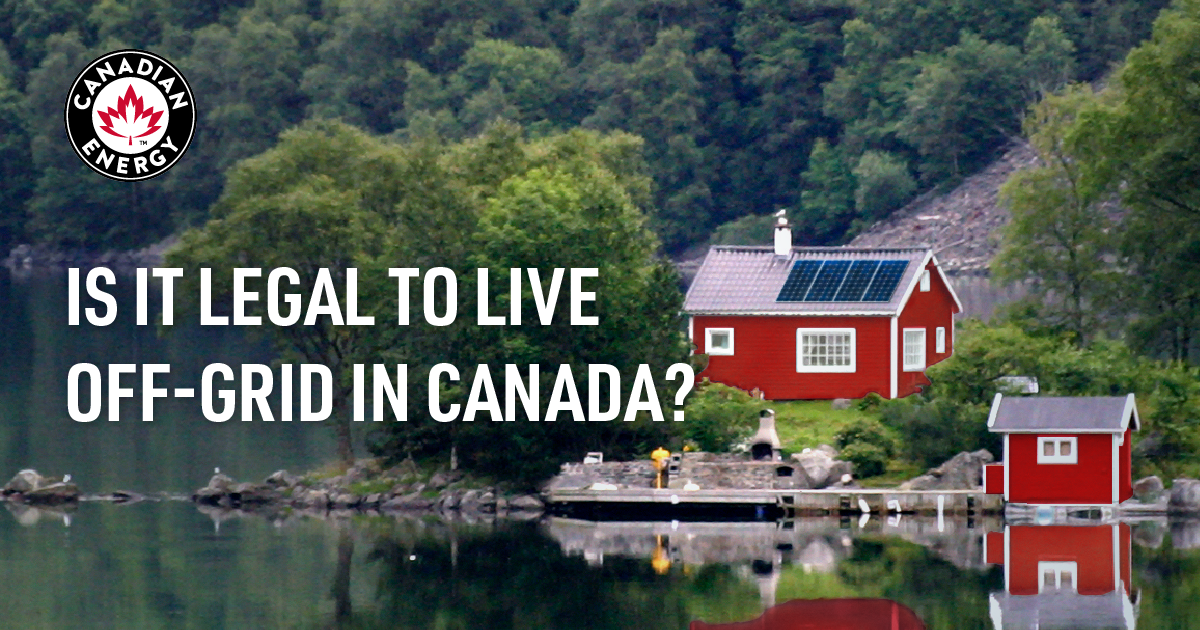 Is it legal to live offgrid in Canada?